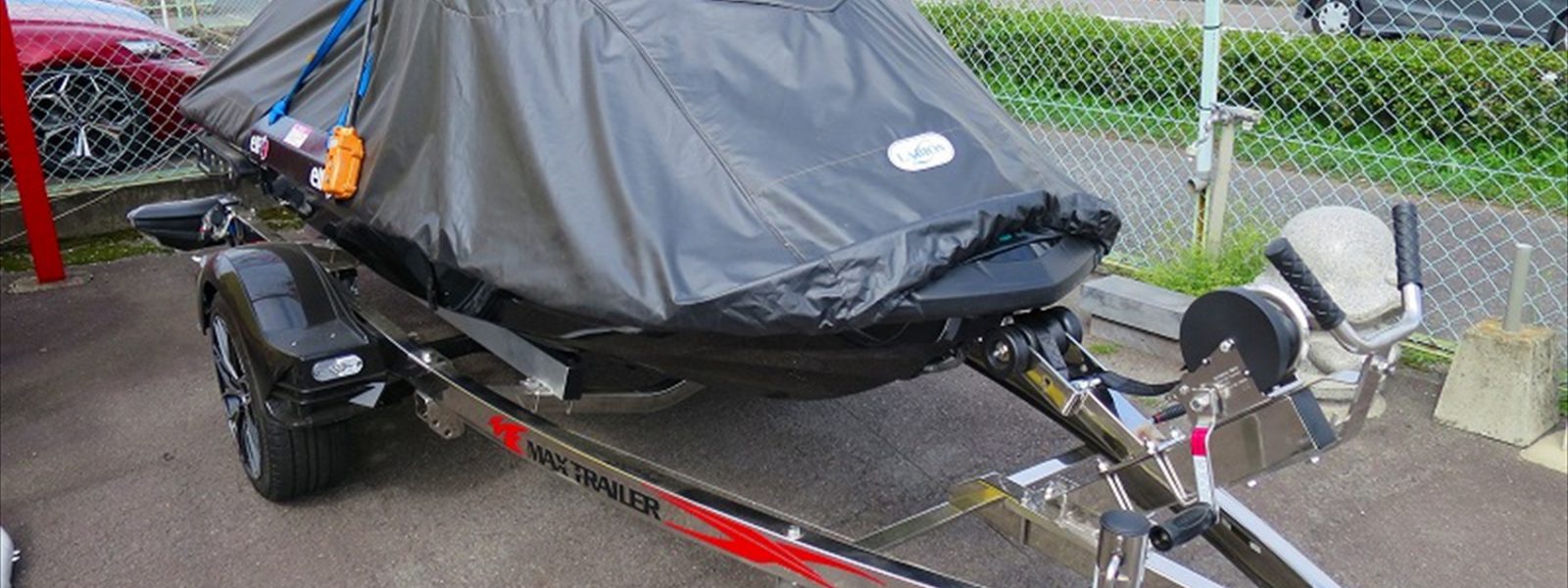 燃費も良く!新車トレーラーのセットアップの様子! 燃費も良く!新車トレーラーのセットアップの様子!