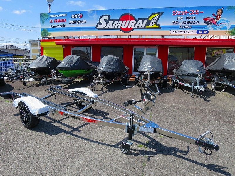 No.1を目指すボートトレーラー✨ 新車 MAXトレーラー入荷