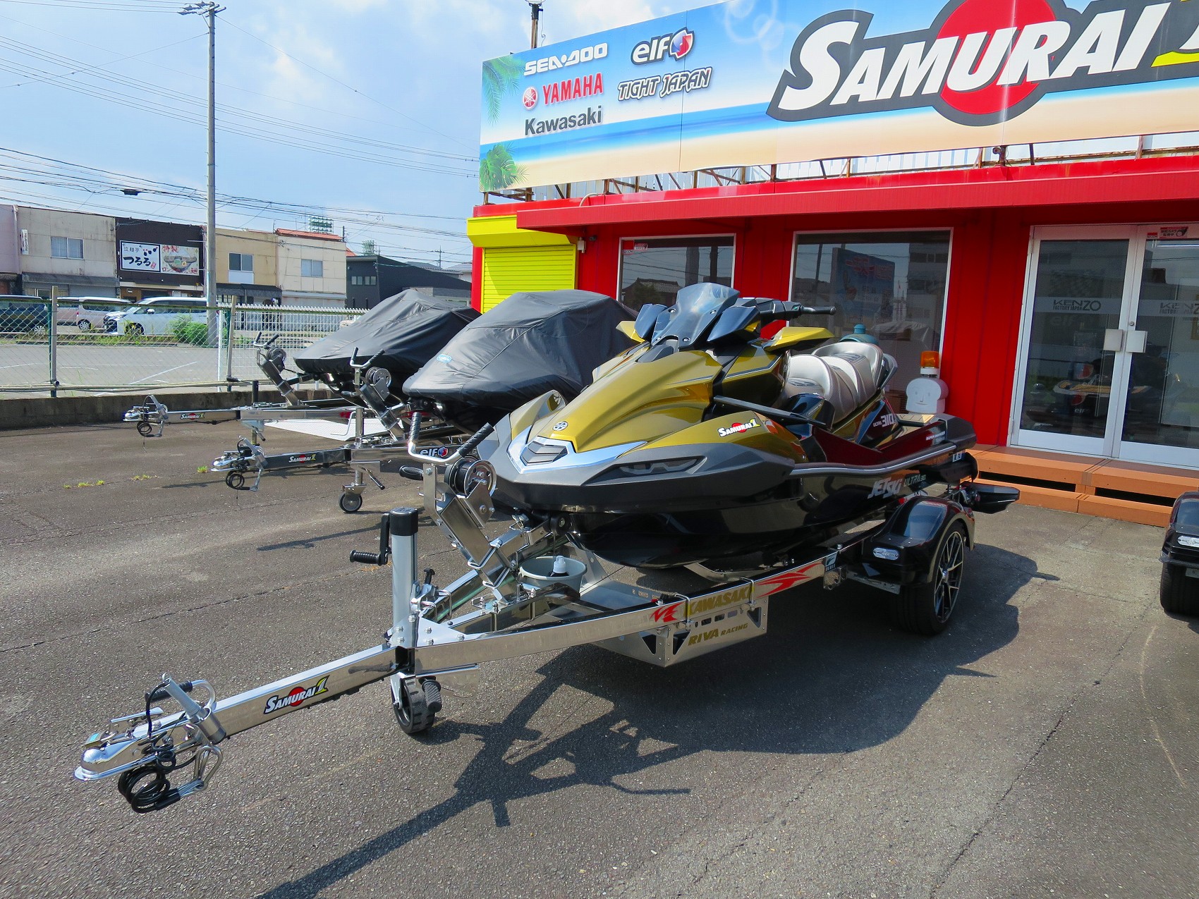 さらに進化！ステンレスカスタム👑MAXトレーラー | SAMURAI 1